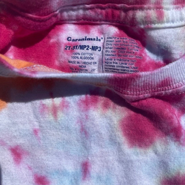 Tie Dye Toddler Shirt