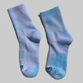 Blue Tie Dye Socks