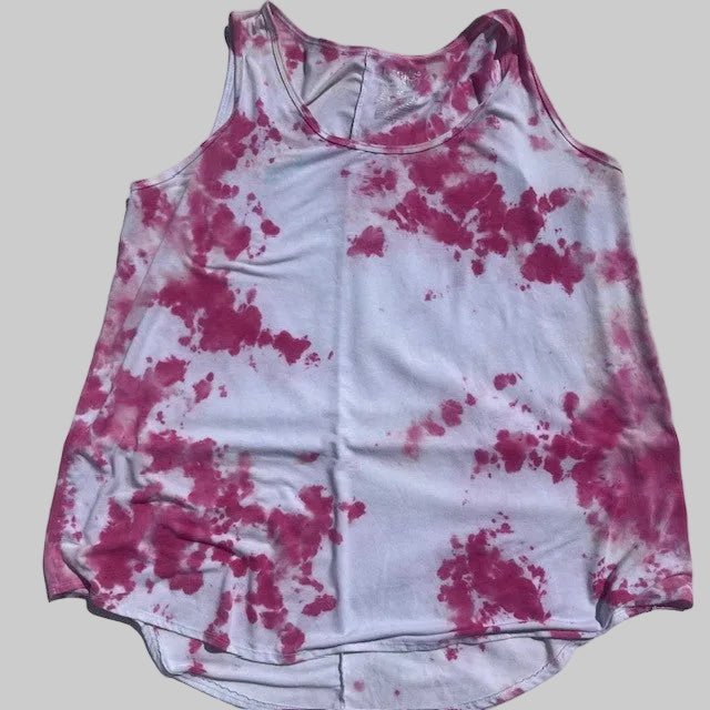 Tie Dye Tank Top or Bathing Suit Cover