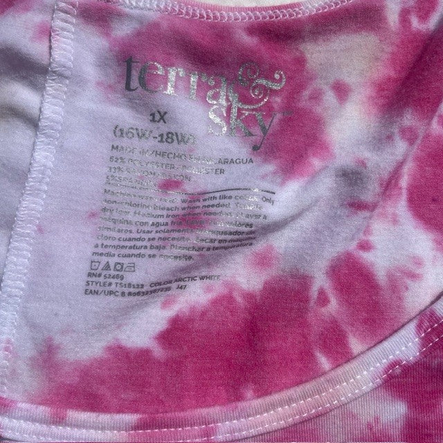 Tie Dye Tank Top or Bathing Suit Cover