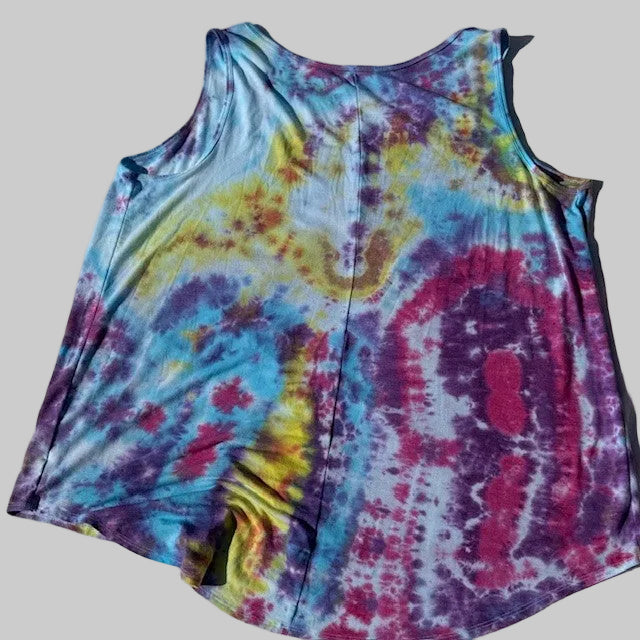 Tie Dye Tank or Bathing Suit Cover