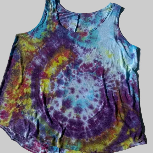 Tie Dye Tank or Bathing Suit Cover
