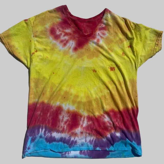 Tie Dye V-neck T-shirt